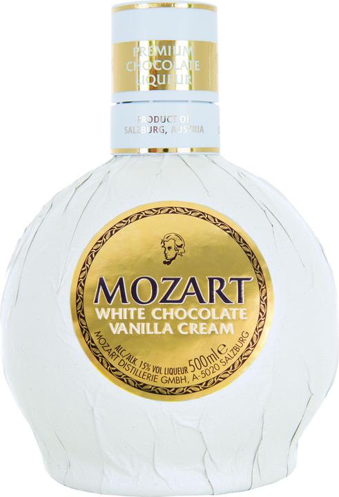 Produktbild Mozart White Chocolate Vanilla Cream Likör (1 x 50 cl)