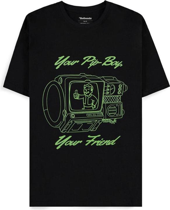 Actual product image Difuzed Fallout T-Shirt Your Pip-boy Your Friend Men's (L)