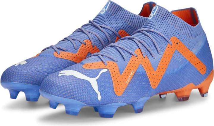 Blue Glimmer | PUMA White | Ultra Orange