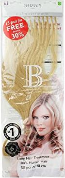 Balmain Value Pack 614/23 Natural Straight 40cm natbl/extligoldbl 50Echt.Fill-In (Natblond, 40 cm)