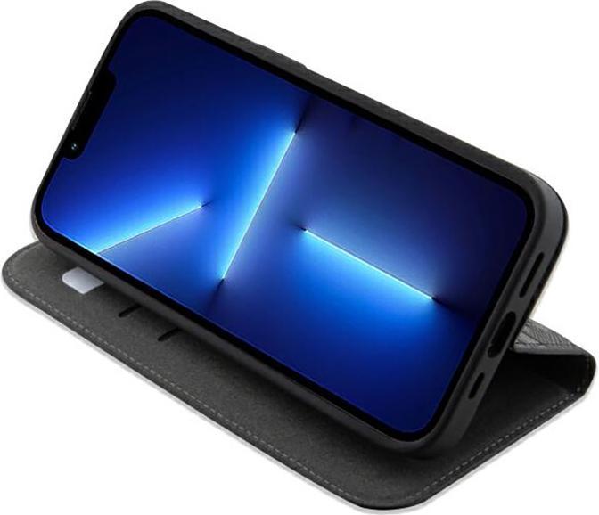 Produktbild Karl Lagerfeld iPhone 14 6.1 Saffiano Monogram bookcase (Apple iPhone 14, Apple iPhone 13)