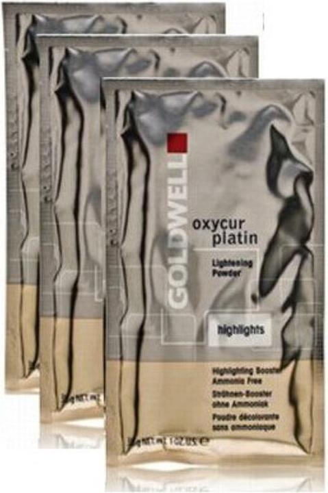 Image du produit Goldwell Pudra decoloranta Oxycur Platin Highlights System, 3x30gr
