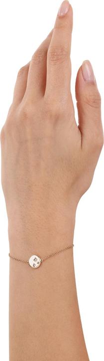 Produktbild S.Oliver Armschmuck für Damen, 925 Sterling Silber, Zirkonia synth. (20 cm, Silber 925)