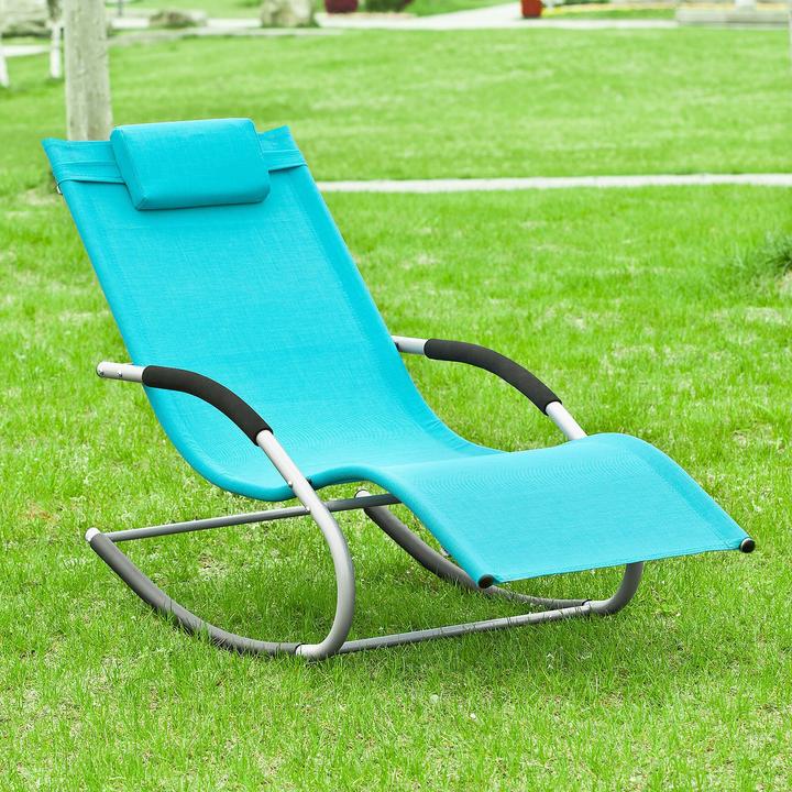 Produktbild SoBuy 2-er Set Gartenliege (150 cm)