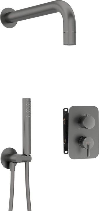 Actual product image Deante Concealed shower set with mixer tap BOX - with hand shower