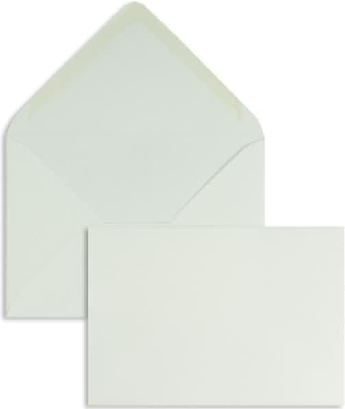 Produktbild Blanke Briefumschläge 80x114mm (DIN C7) 120g/qm gummiert VE=100 Stück biotop (100 x)