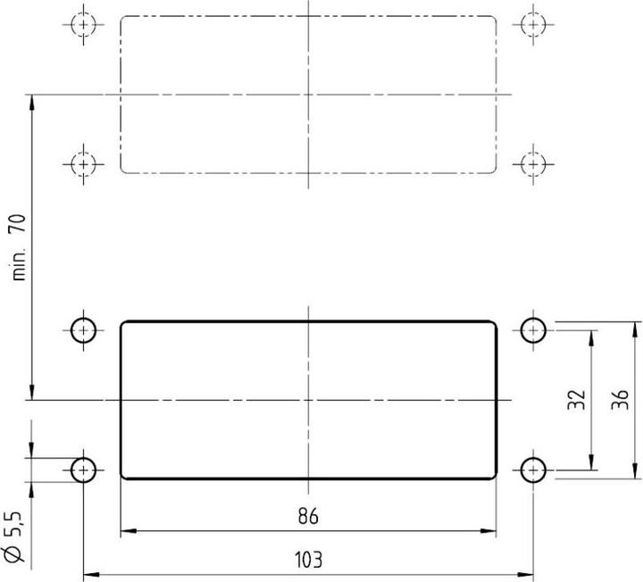 Image du produit Conta-Clip KDSI-SR 8/16 BK Passe-câble Polyamide 6.6 Noir 1 pc. (Gaines pour câbles, 12.60 cm)