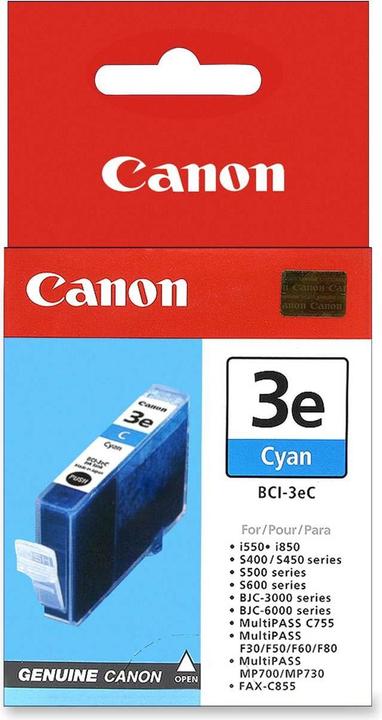 Image du produit Canon Tinte BCI-3EC / 4480A002 Cyan (C)