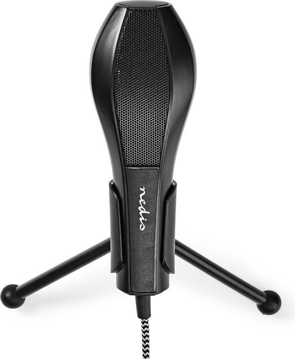 Image du produit Nedis Microphone à utiliser par : Ordinateur de bureau/portable Câblé 1x USB