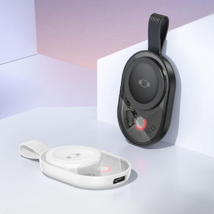 Actual product image Hoco CW60 Magnetic Charging Dock for Apple Watch Series, Black (2.50 W)