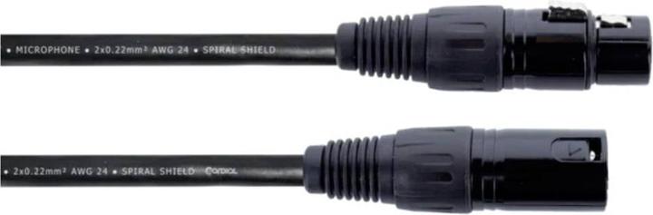 Produktbild Cordial EM 2,5 FM XLR Verbindungskabel (1x XLR-Buchse 3 polig - 1x XLR-Stecker 3 (2.50 m)