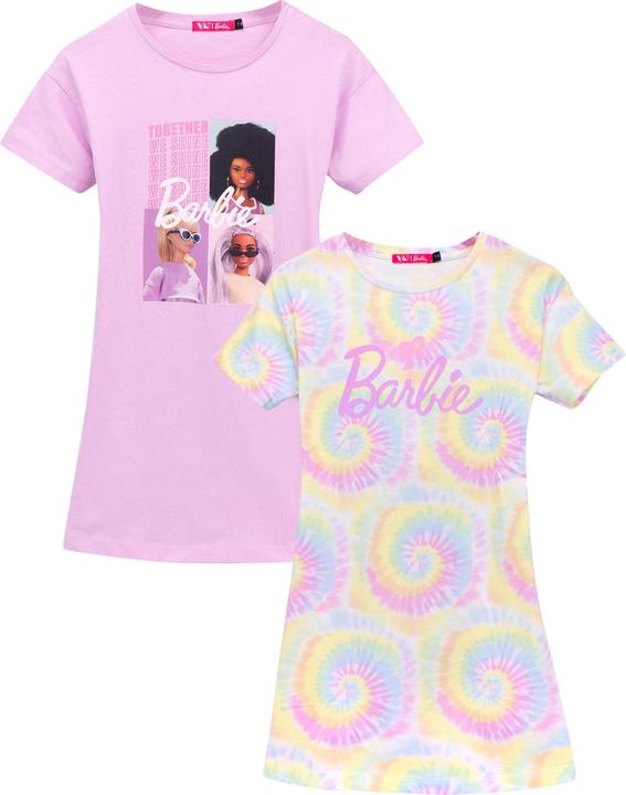 Immagine prodotto Barbie Maglietta Vestito Parte Posteriore Aperta Ragazze Misura Confezione 2 (146, 152)