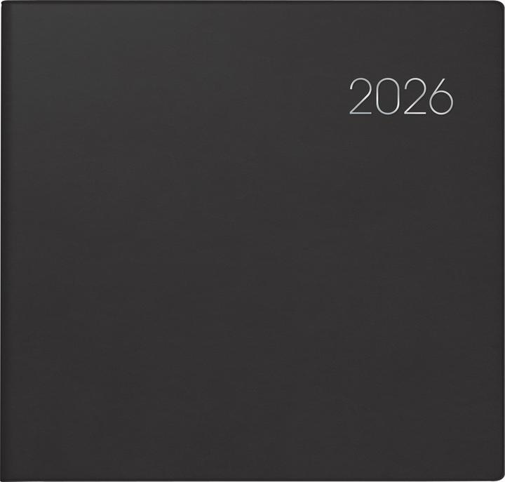 Produktbild Wochenkalender, Balacron-Einband, schwarz 2026 (Deutsch)