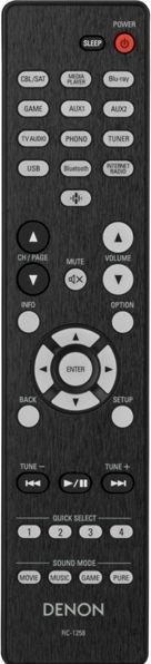 Actual product image Denon AVR S670H (5.1 channels, FM, AM)