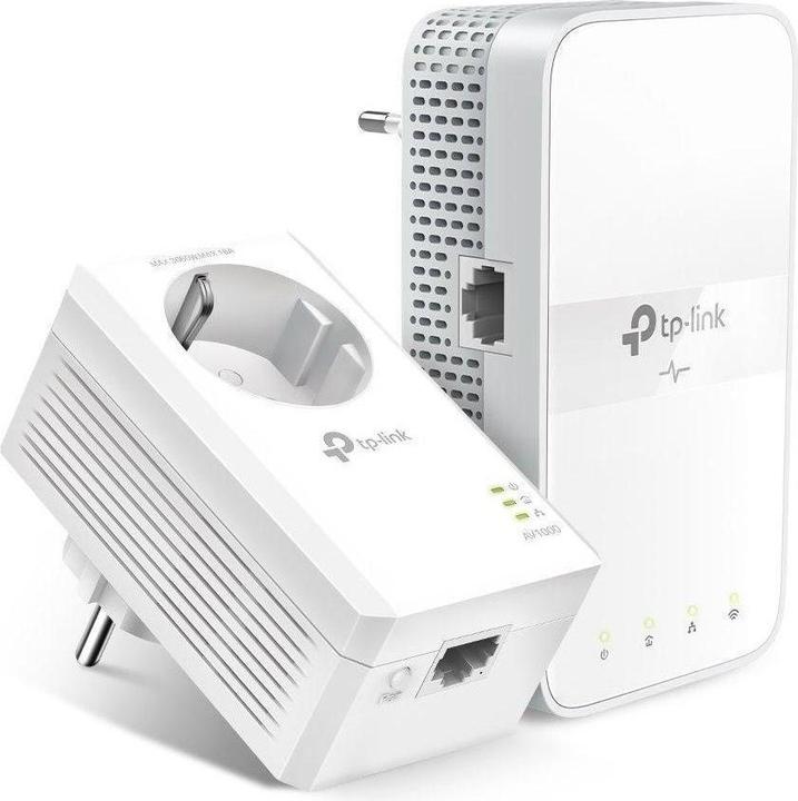 Produktbild TP-Link TL-WPA7617 KIT - Powerline Wi-Fi Kit (1000 Mbit/s)