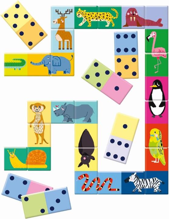 Image du produit Clementoni Domino de l'animal (Italien)