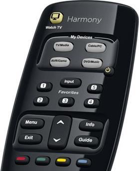 Produktbild Logitech Harmony 350 (Universal Fernbedienung, Infrarot)