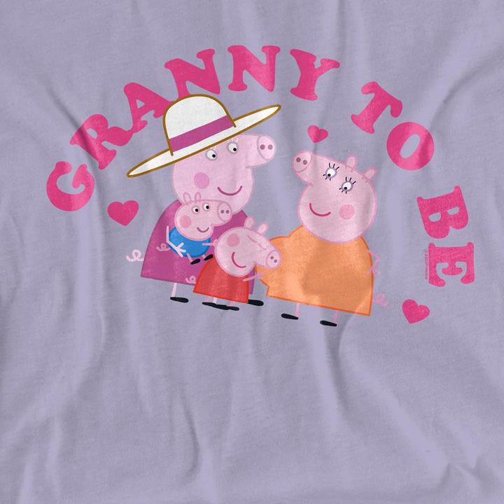 Immagine prodotto Peppa Pig Granny To Be Maglietta Nonna Pig Adulto Unisex (XXL)