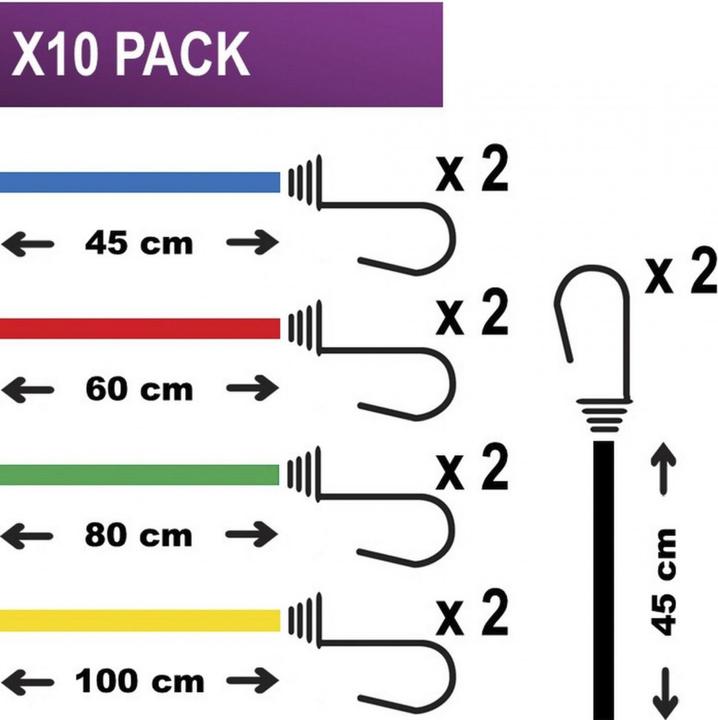 Produktbild Master Lock Gummispannseile Set