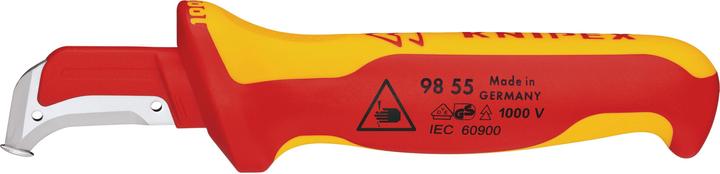 Immagine prodotto Knipex Coltello spelacavi (155 mm)
