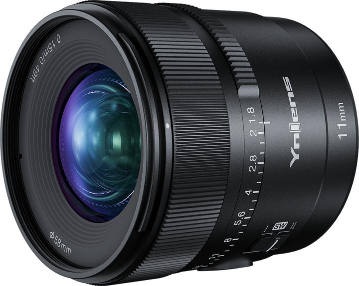 Actual product image Yongnuo YN11mm F1.8S DA DSM for Sony E Mount (Sony E, APS-C / DX)