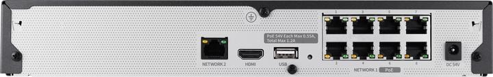 Image du produit Hanwha Enregistreur réseau ARN-810S 8 canaux sans HDD (Alimentation électrique)