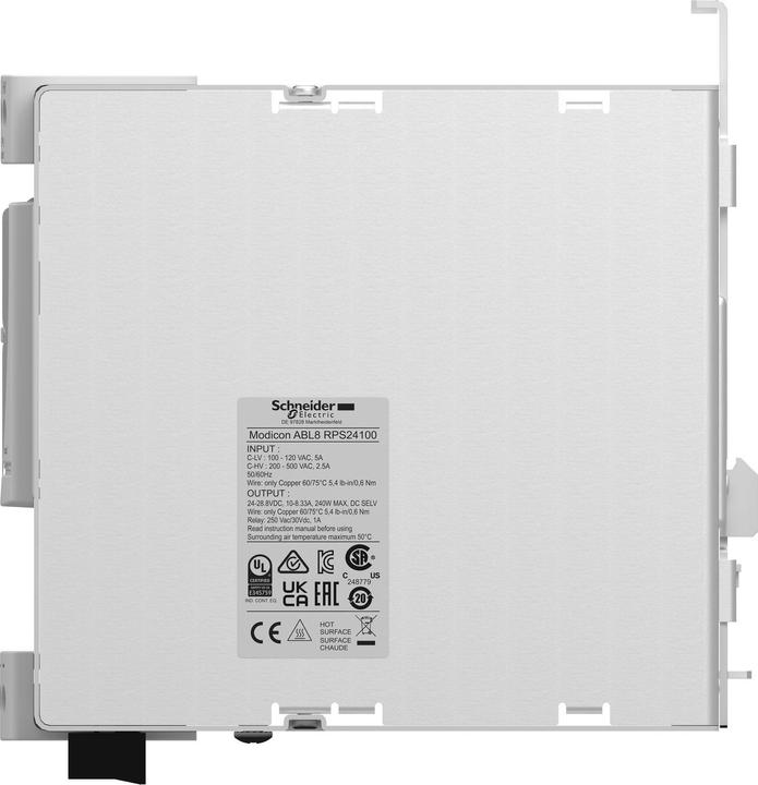 Immagine prodotto Schneider Electric Elettrico ABL8RPS24100 Cappello a cilindro