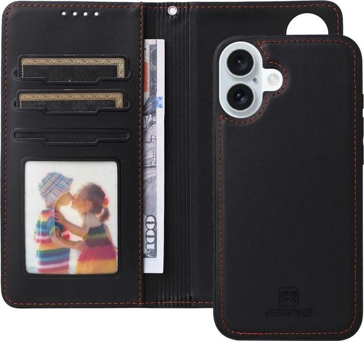 Actual product image Cover-Discount iPhone 16 Plus - Divisible wallet case 2-in-1 mobile phone case (Apple iPhone 16 Plus)