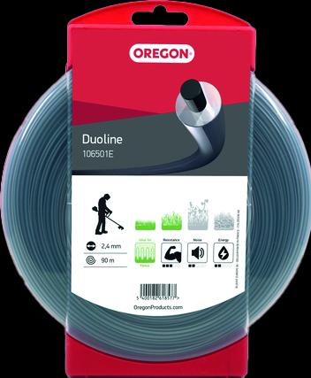 Produktbild Oregon Faden Duoline 2.4 mm x 90 m (Trimmerfaden + Fadenspule)