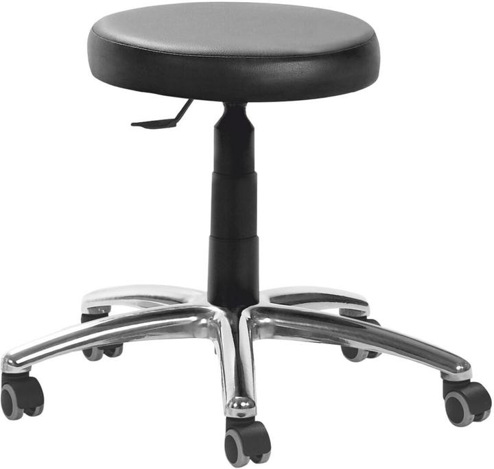 Image du produit Mayer Sitzmöbel Tabouret pivotant 1256 pour sols durs noir brillant