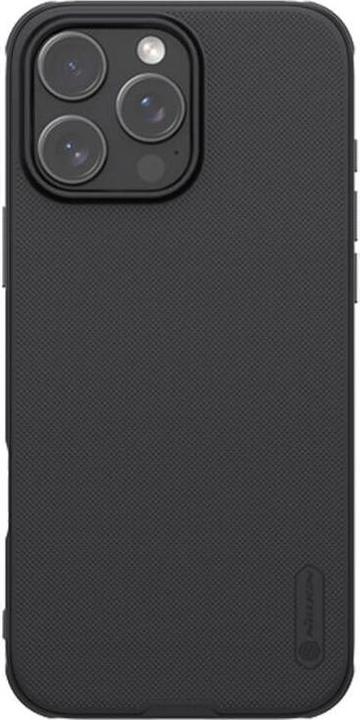 Actual product image Nillkin Super Frosted Shield Pro case for iPhone 16 Pro Max 6,9" black (Apple iPhone 16 Pro Max)