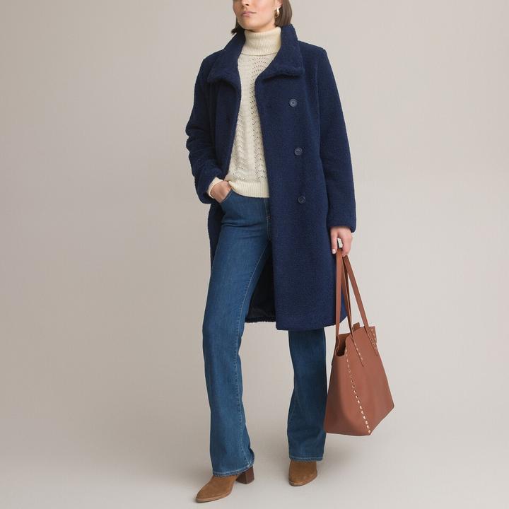 Image du produit Anne Weyburn Manteau en bouclette avec fermeture à boutons (36)