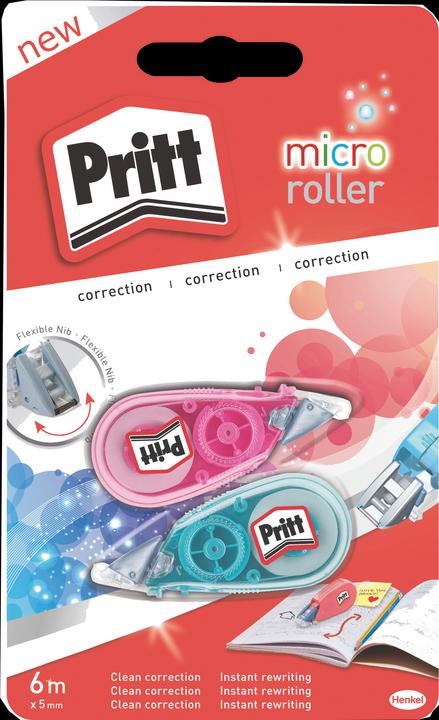 Actual product image Pritt Correction roller 5 mm 6 m