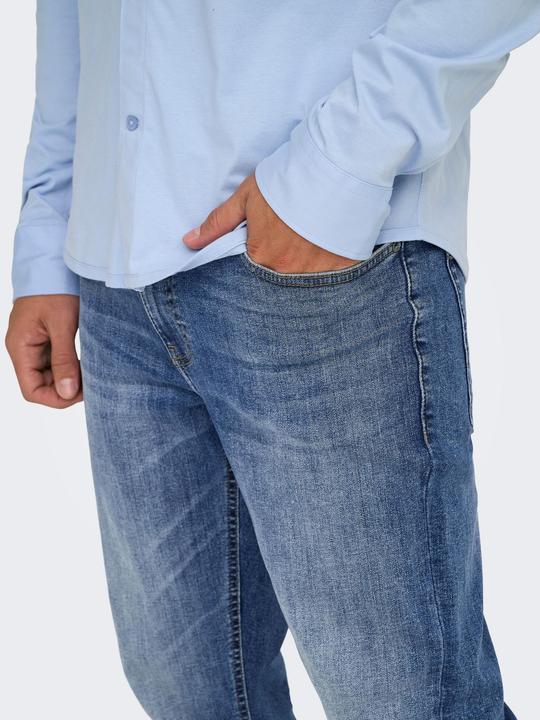 Image du produit Only & Sons ONSWEFT Mittlere Taille Normal geschnitten Jeans Slim Fit Jeans (W32/L32)