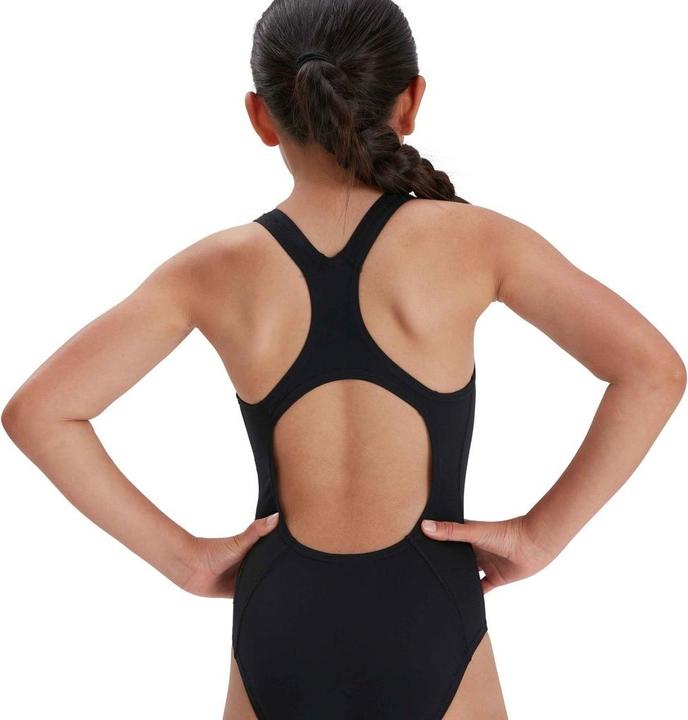 Actual product image Speedo Girls Medalist Eco Endurance+ One Piece Swimsuit (128)