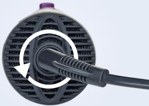 Actual product image Severin Hot air curling iron 0805