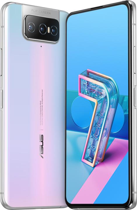 Produktbild ASUS Zenfone 7 (128 GB, Pastel White, 6.67", Dual SIM, 64 Mpx, 5G)