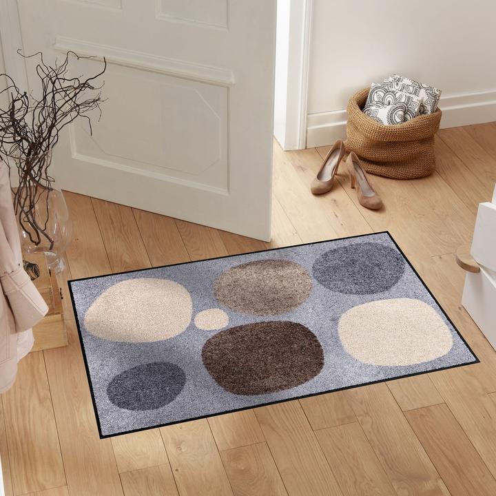 Image du produit Salonloewe Tapis de propreté et de bain Broken Dots (120 x 75 cm)