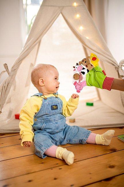Produktbild Mein liebster Fingerpuppen-Handschuh: Alle meine Fingerlein wollen heute Tiere sein