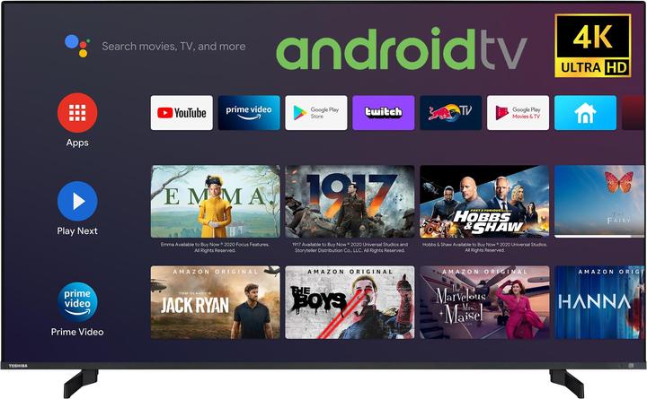 Actual product image Toshiba 65UA5D63DGY 65-inch TV (4K UHD, HDR Dolby Vision, Android Smart TV, Sound by Onkyo) (65")