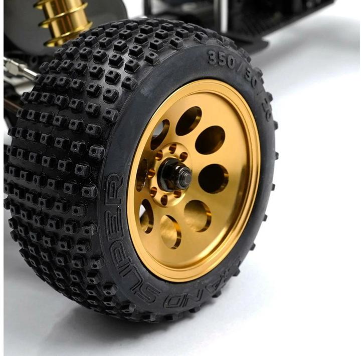 Image du produit Yeah Racing Jantes aluminium CNC 8 branches, Gold Buggy 1:10