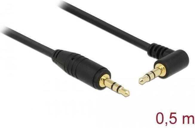 Immagine prodotto Delock Cavo jack 3 pin maschio > maschio (0.50 m, Connettore da 3,5 mm (AUX))