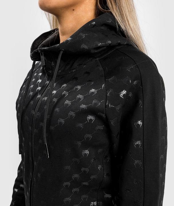 Actual product image Venum Monogram Hoodie - Black/Pink Gold - S (S)