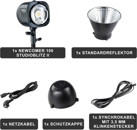Image du produit Walimex pro Newcomer 100 Flash de studio II (100 W, Tête de flash)