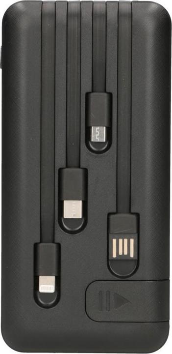Produktbild Extralink EX.19607 power bank Lithium Polymer (LiPo) Black (10000 mAh, 10 W, 37 Wh)