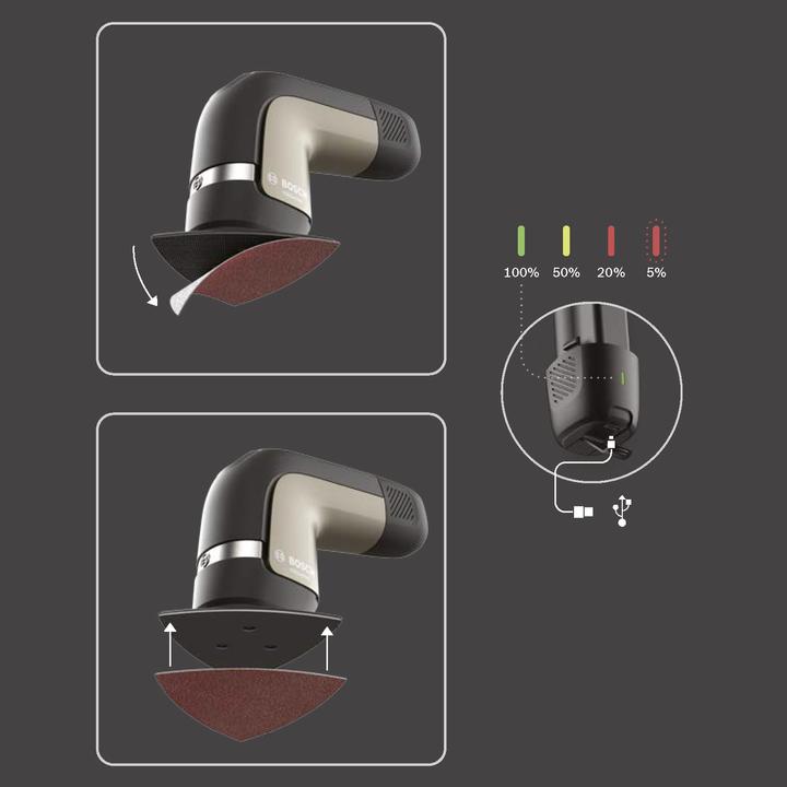 Image du produit Bosch YOUseries Sander (Plateau de ponçage triangulaire)