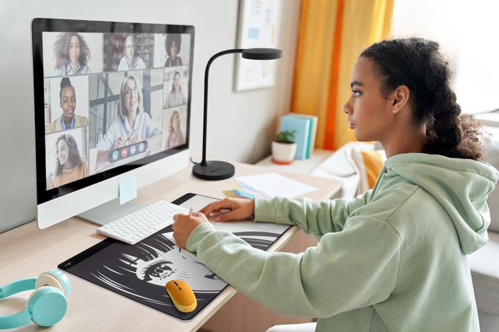 Actual product image Cep Plastic desk pad Manga black/white