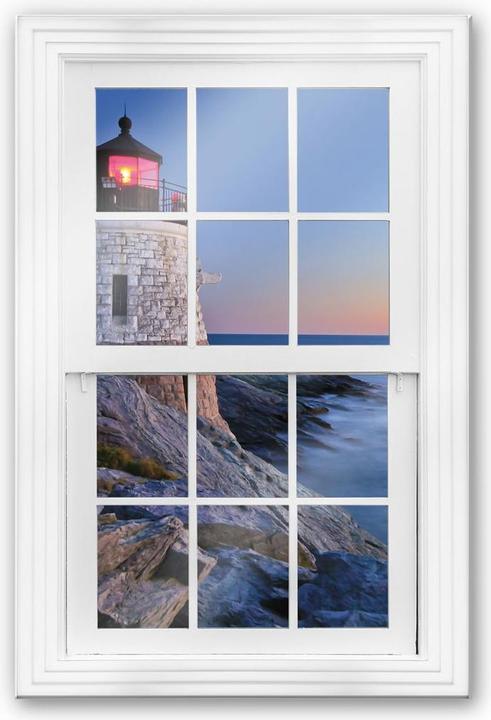 Produktbild Trenddeko 3D Fenster - Meerblick (40 x 60 cm)