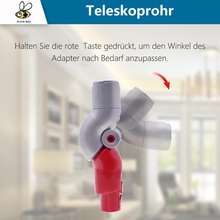 Image du produit Flickbee Adaptateur coudé "low reach" pour Dyson V12 remplace 971435-02