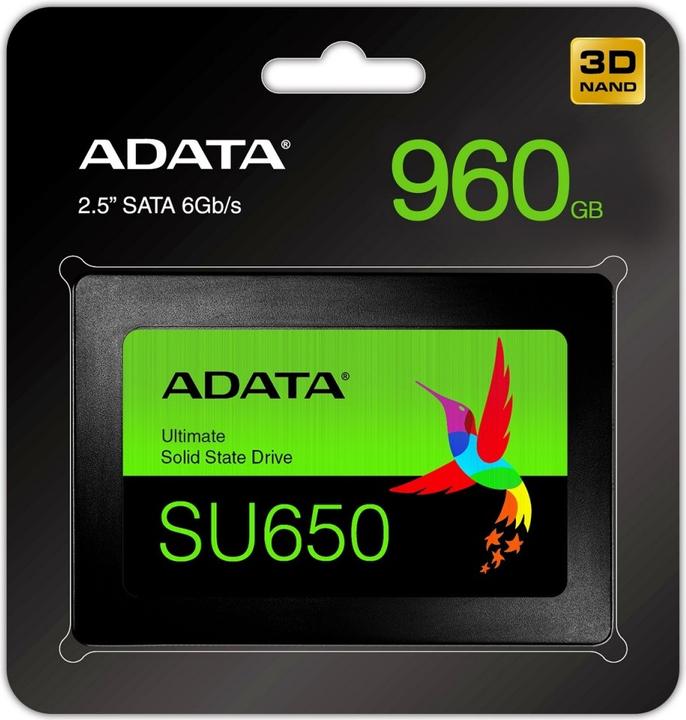 Produktbild Adata SU650 960 GB 2,5 Zoll SATA3 520 (960 GB, 2.5")
